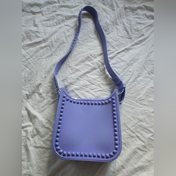 Carmen Sol Fico Large Crossbody Jelly Bag Purse - Picture 4 of 9